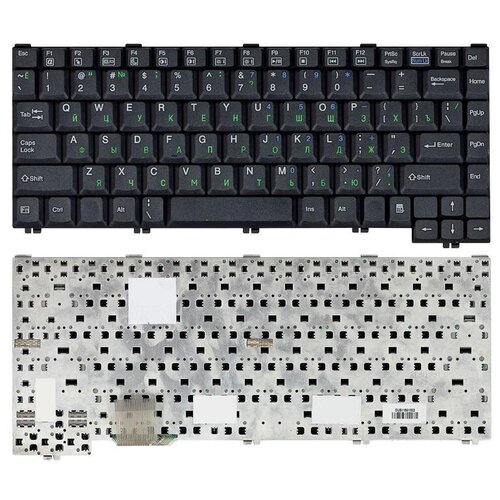Клавиатура для ноутбука HP Compaq Presario 1200 1600 черная 2244₽