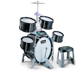Детская барабанная установка Performer happy Jazz drum 5 элементов со стулом 72х67х40,5 см