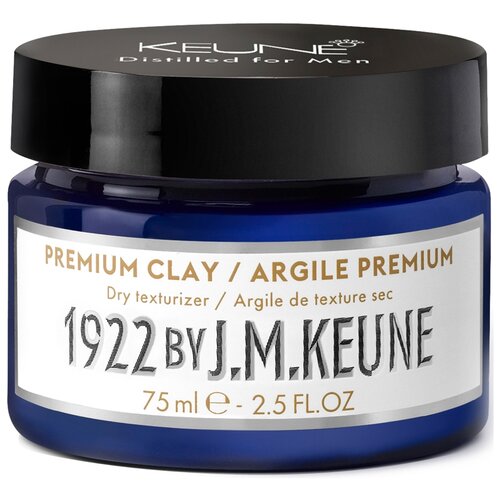 Keune Глина 1922 BY J.M. KEUNE Premium Clay, сильная фиксация, 75 мл keune style sculpting clay кёнэ стайл скульптинг глина скульптурирующая 12 5 мл