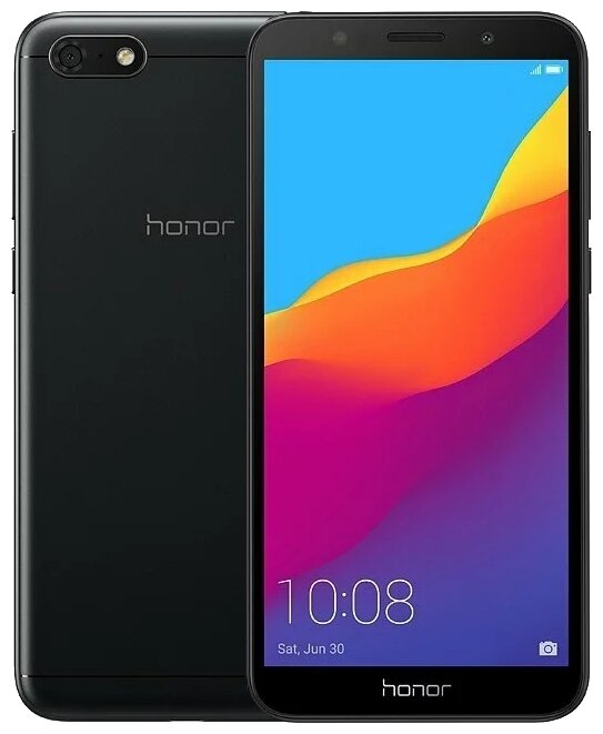 Смартфон HONOR 7A 2/16 ГБ Global, Dual nano SIM, черный