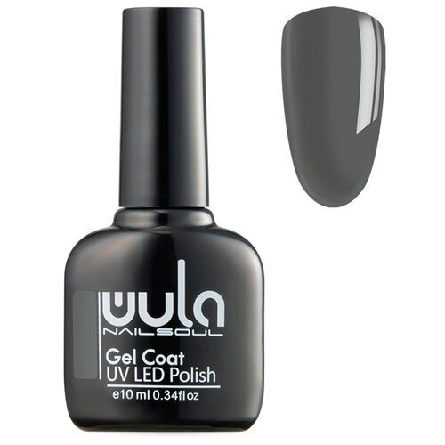WULA гель-лак для ногтей Gel Coat, 10 мл, 42 г, 414 серый