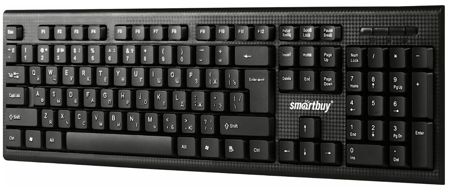 Клавиатура SMARTBUY (SBK-115-K) ONE 115 черный