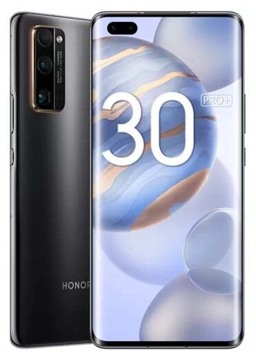 Смартфон HONOR 30 Pro+ 8/256 ГБ, полночный черный