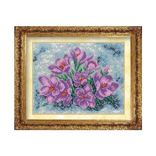 фото Набор для вышивания русская искусница 701 кн крокусы в лесу