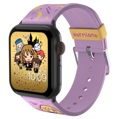 Ремешок MobyFox Harry Potter - Hermione Charms Edition, лиловый (для Apple Watch, все размеры)