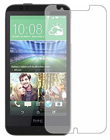 HTC Desire 510 защитный экран Гидрогель Прозрачный (Силикон) 1 штука