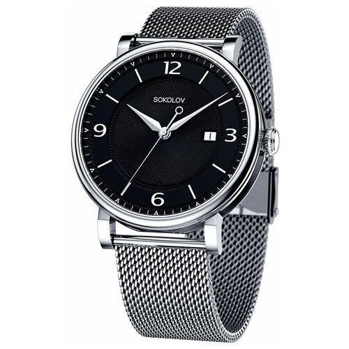 фото Мужские стальные часы sokolov 317.71.00.000.04.01.3