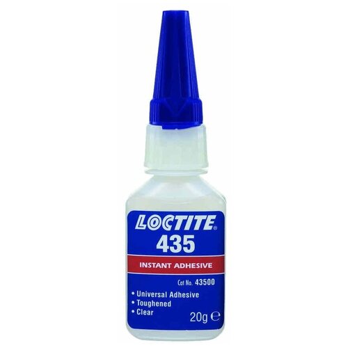 Loctite 435 20гр (повышенной прочности для пористых поверхностей, химо- водостойкий)