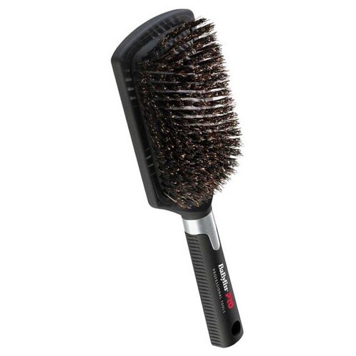 BaByliss PRO Щетка профессиональная Paddle Boar Brush с натуральной щетиной BABBB1E