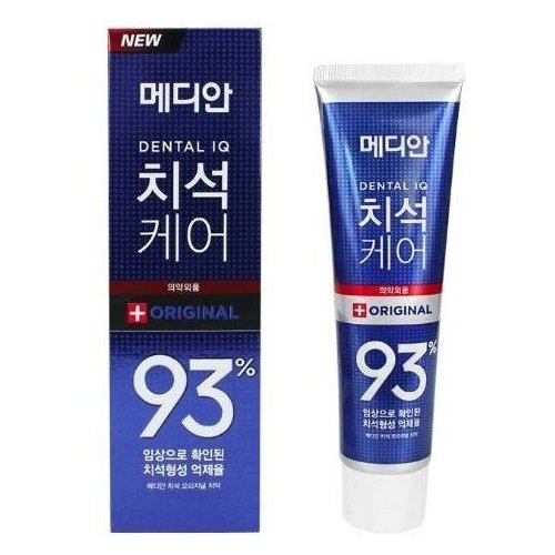 Купить Зубная паста Корея Median Dental IQ 93% Original, AMOREPACIFIC, синий