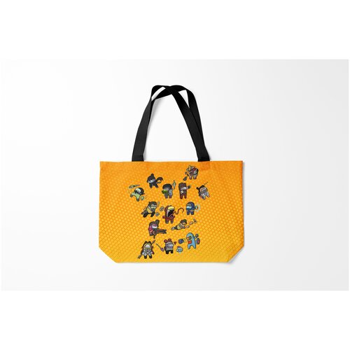 фото Сумка-шоппер / 46х35 см / геймерам / among us burnettie