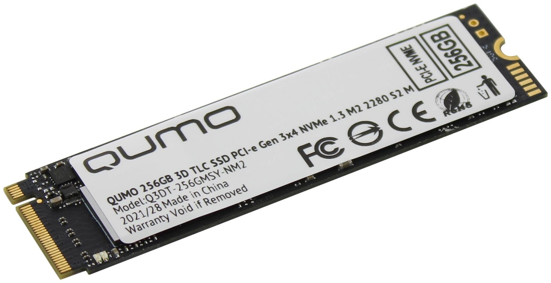 SSD Qumo Novation 3D TLC Q3DT-256GMSY-NM2
