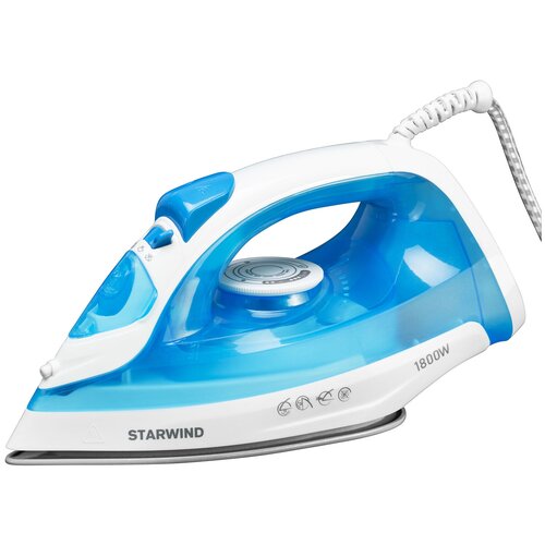 Утюг Starwind SIR2045 1800Вт голубойбелый 262200₽