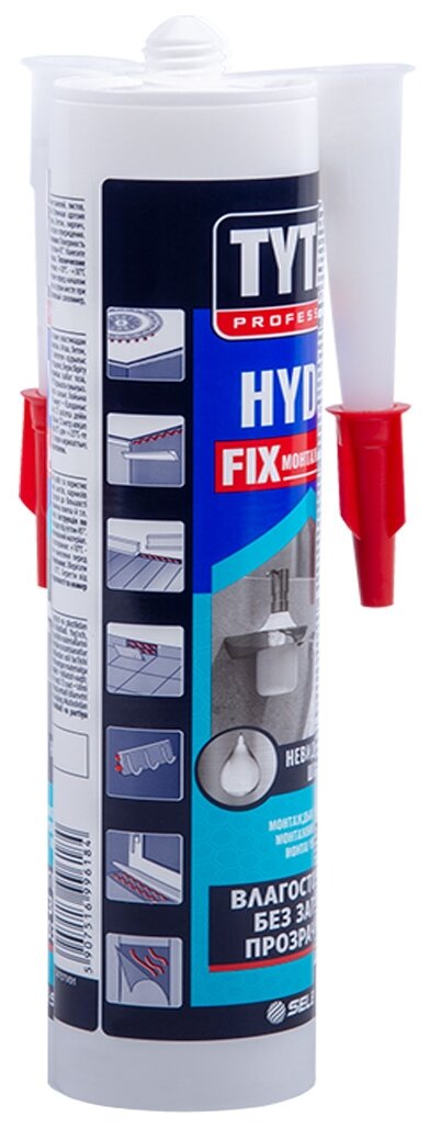 Монтажный клей Tytan HYDRO FIX (310 мл) 0.31 л картридж