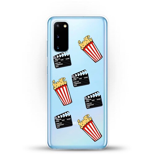 фото Силиконовый чехол movie на samsung galaxy s20 andy & paul