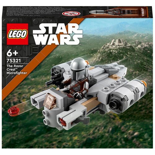 Конструктор LEGO Star Wars Mandalorian 75321 Микрофайтер «Лезвие бритвы», 98 дет. lightaling led light kit for 75292 the razor crest