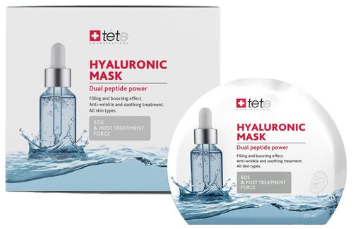 TETE Маска тканевая BOX Hyaluronic Mask 