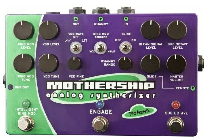 Гитарная педаль эффектов/ примочка Pigtronix MGS Mothership Guitar Analog Synthesizer