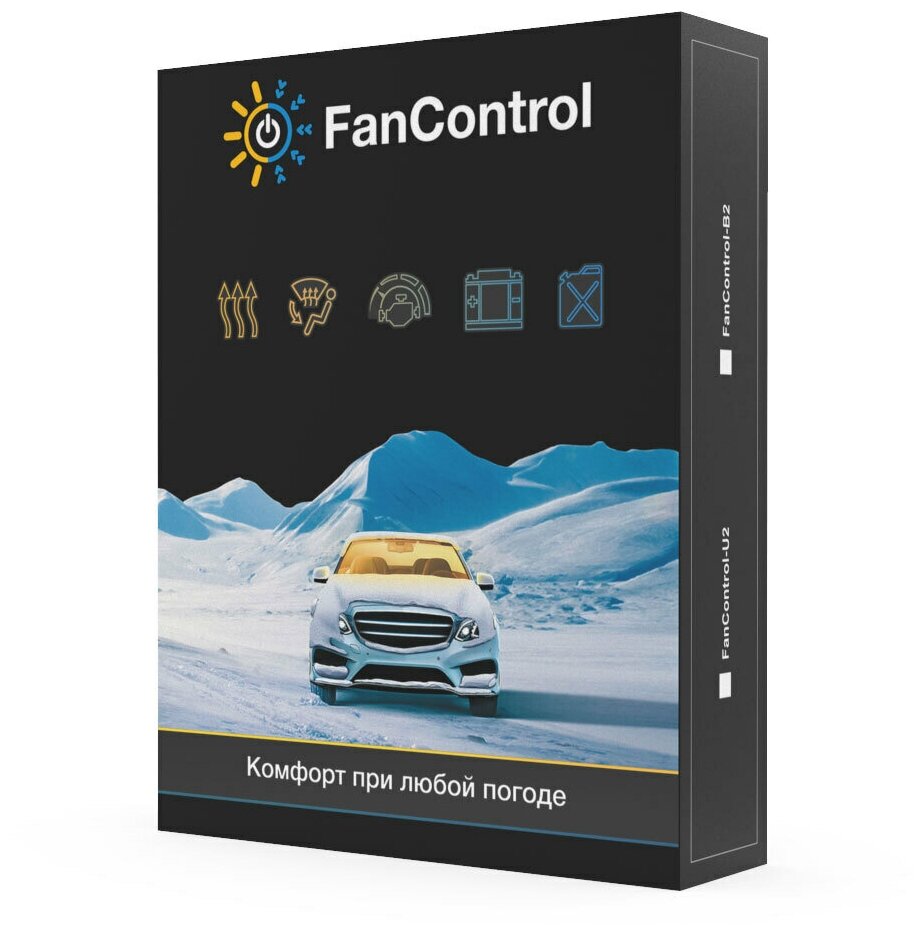 Модуль для управления климатической системой автомобиля TEC (Призрак) FanControl-B2