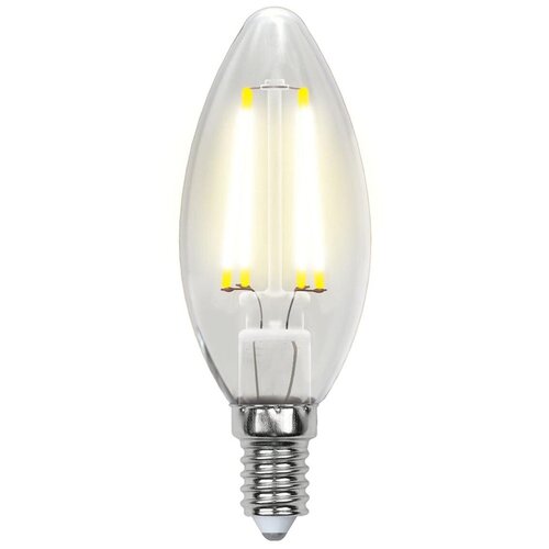 Светодиодная лампа Uniel LED-C35-7,5W/NW/E14/CL GLA01TR Форма свеча, прозрачная UL-00003247