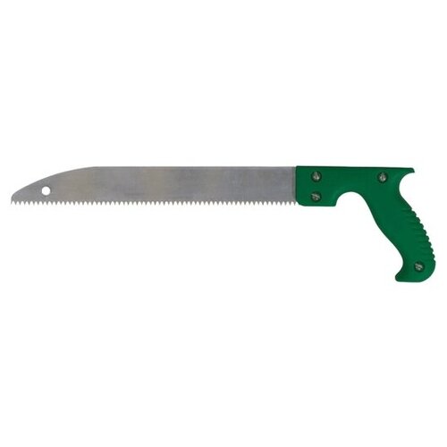 фото Ножовка садовая пластиковая пистолетная рукоятка, шаг зуба 4,5мм, 300мм 42-3-334 . yandex market