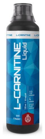 Жиросжигатель Rline L-carnitine liquid (Гранат), 500 мл