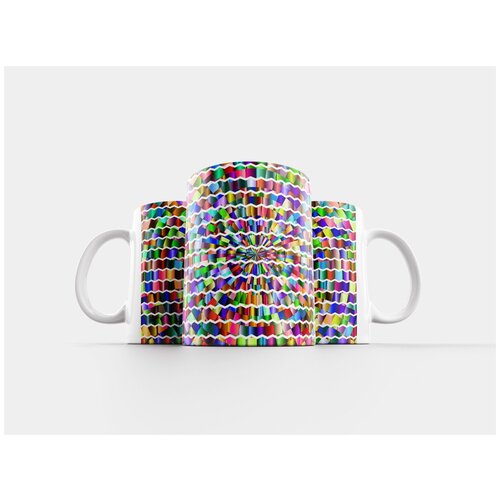 фото Кружка "декоративный, орнаментальный, шаблон" 320 мл lotsprints