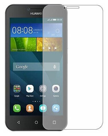 Huawei Y560 защитный экран Гидрогель Прозрачный (Силикон) 1 штука