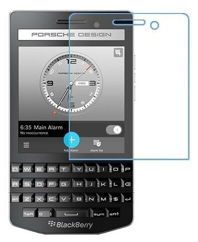 BlackBerry Porsche Design P9983 защитный экран из нано стекла 9H одна штука