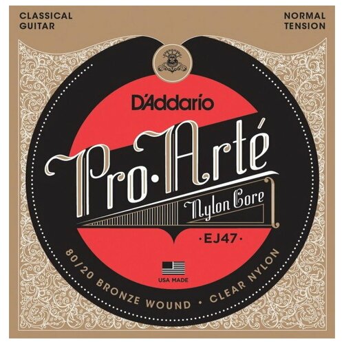 фото Струны для классической гитары 4/4 d'addario ej47 normal (28-43)