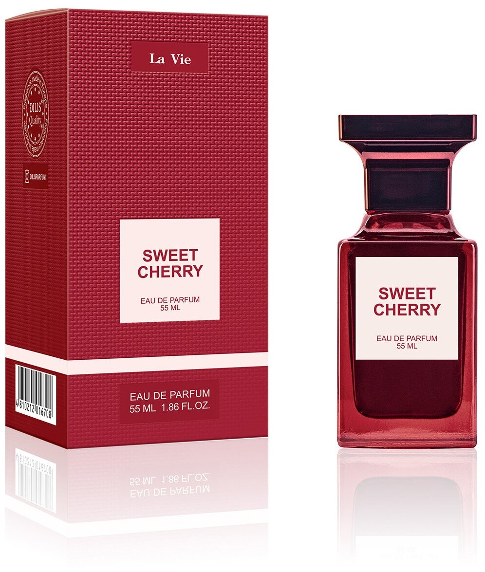 Туалетная вода Dilis Parfum Туалетная вода La Vie Sweet Cherry Lost Cherry (Объем 55 мл) - Белорусская косметика