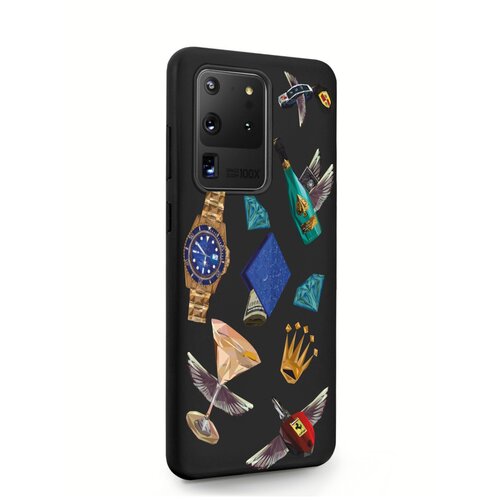 фото Черный силиконовый чехол musthavecase для samsung galaxy s20 ultra luxury lifestyle для самсунг галакси c20 ультра противоударный