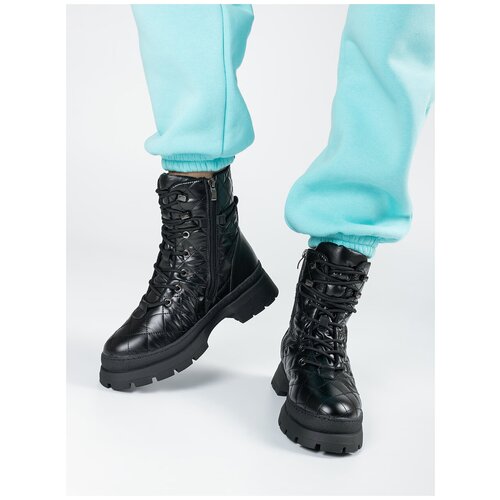 фото Ботинки color me, размер 41, черный