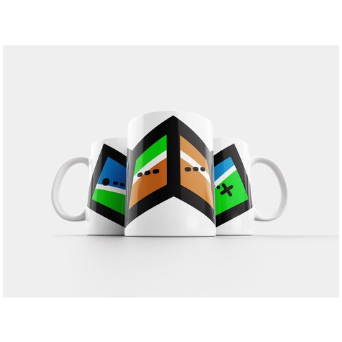 фото Кружка "карта, маршрут, расположение" 320 мл lotsprints