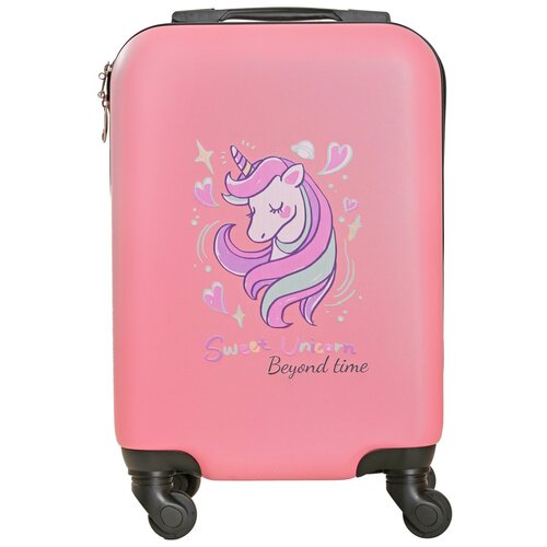 BEYOND TIME V460 розовый чемодан детский Единорог Sweet