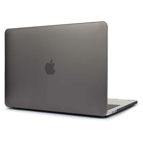 фото Защитный чехол-накладка hardshell case для apple macbook air 13 (a1932) матовый черный noname
