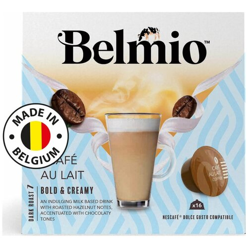Кофе в капсулах Belmio Café au Lait, интенсивность 7, 16 кап. в уп.