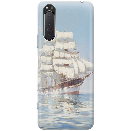 фото Re:pa накладка transparent для sony xperia 5 ii с принтом "идеальный парус"
