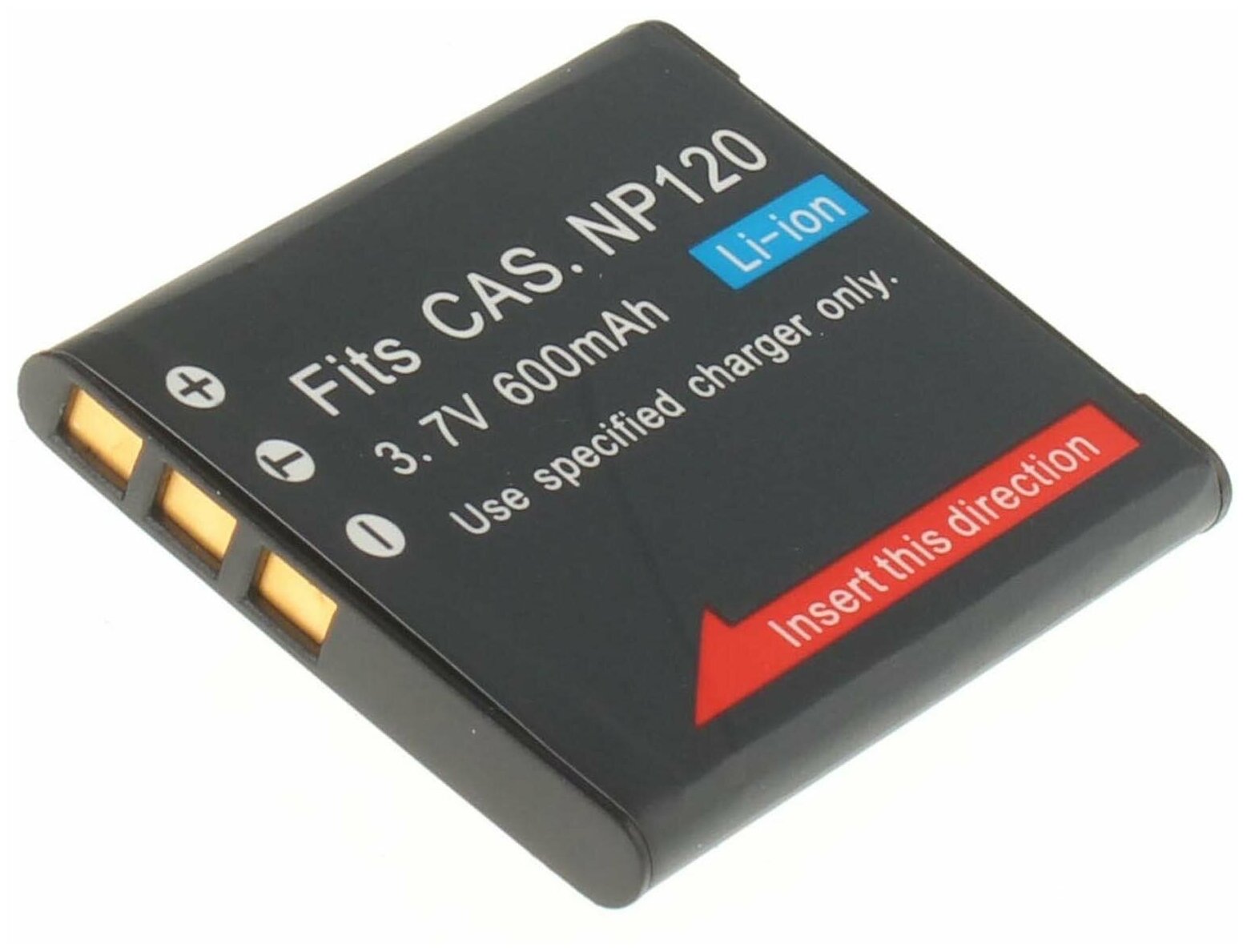 Аккумулятор iBatt iB-B1-F137 600mAh для Casio NP-120 Casio