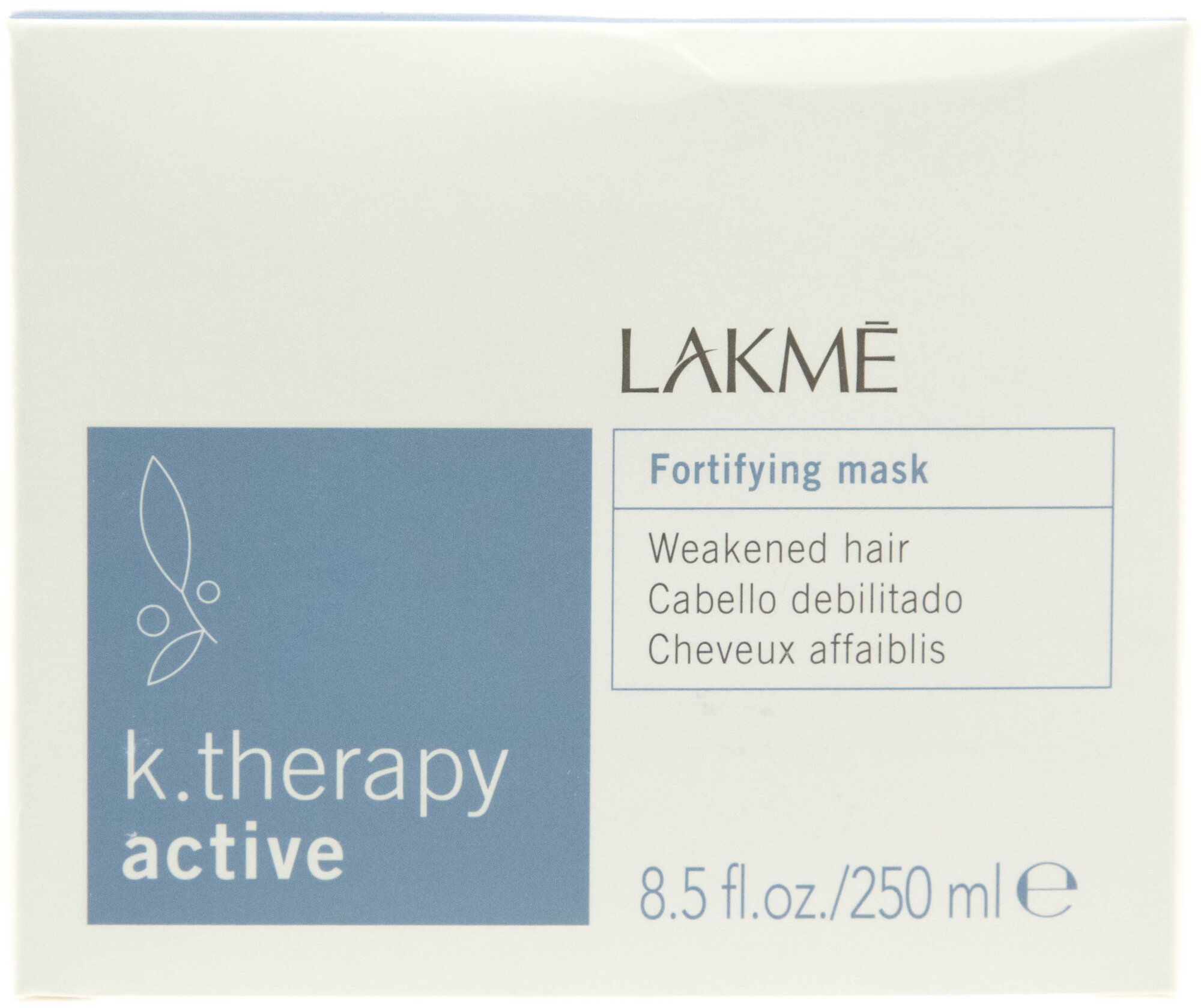 Lakme Fortifying mask weakened hair Маска укрепляющая для ослабленных волос 250 мл (Lakme, ) - фото №2