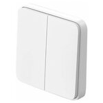 Выключатель Xiaomi Wireless Switch Double Button (XMWXKG01YL) - изображение