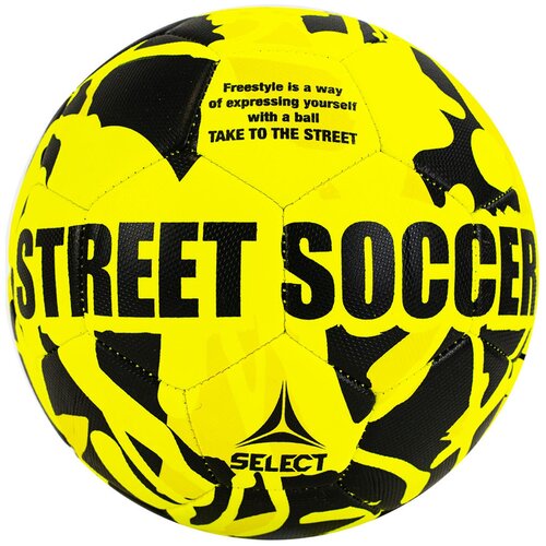 фото Футбольный мяч select street soccer жёл/чёр, 4,5