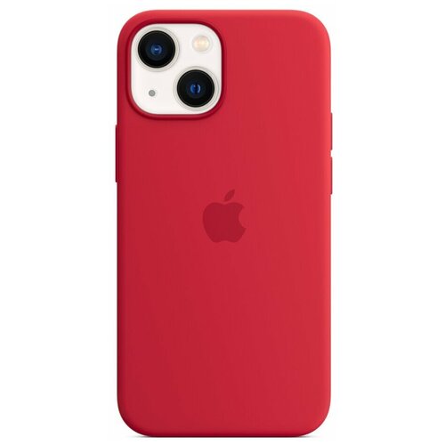 фото Чехол- накладка apple silicone case with magsafe для iphone 13 (mm2c3ze/a), red