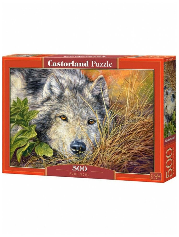 Puzzle-500 Волчья грусть Castorland - фото №1