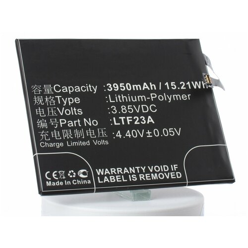 Аккумулятор iBatt iB-B1-M2134 3950mAh для LeTV LTF23A аккумулятор ibatt ib b1 m843 2040mah для htc b0p9o100 bop90100