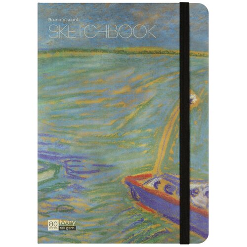 Блокнот скетчбук SKETCHBOOK BV, 179х250 мм, 80Л. Бежевый 100 гр. в твердом переплете(4 вида). Цена за 1 шт.