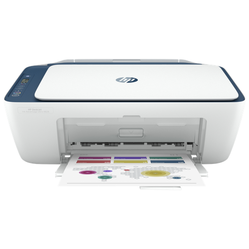 МФУ струйное HP DeskJet Ink Advantage Ultra 4828, цветн., A4, белый/синий