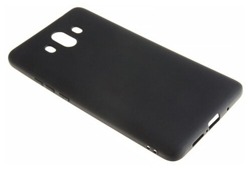 Силиконовый чехол TPU Case матовый для Huawei Mate 10 черный