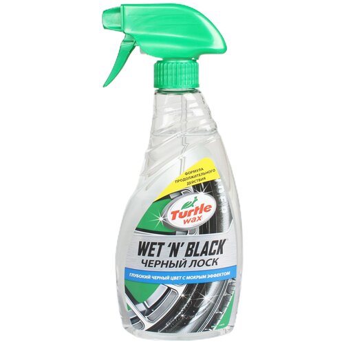 фото Полироль для шин turtle wax wet n black 500 мл