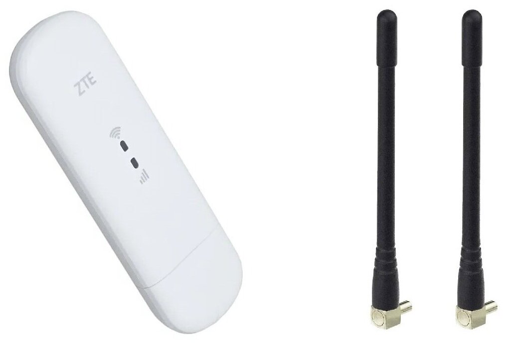 Модем 3G/4G ZTE MF79U с WiFi (Любая Сим) + Антенны